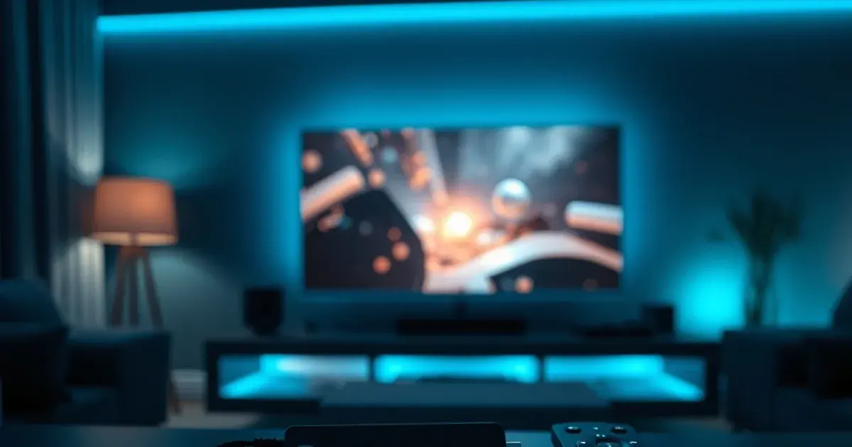 Verschiedene Streaming-Geräte wie Fire TV Stick und Smart TV liegen bereit zur Einrichtung